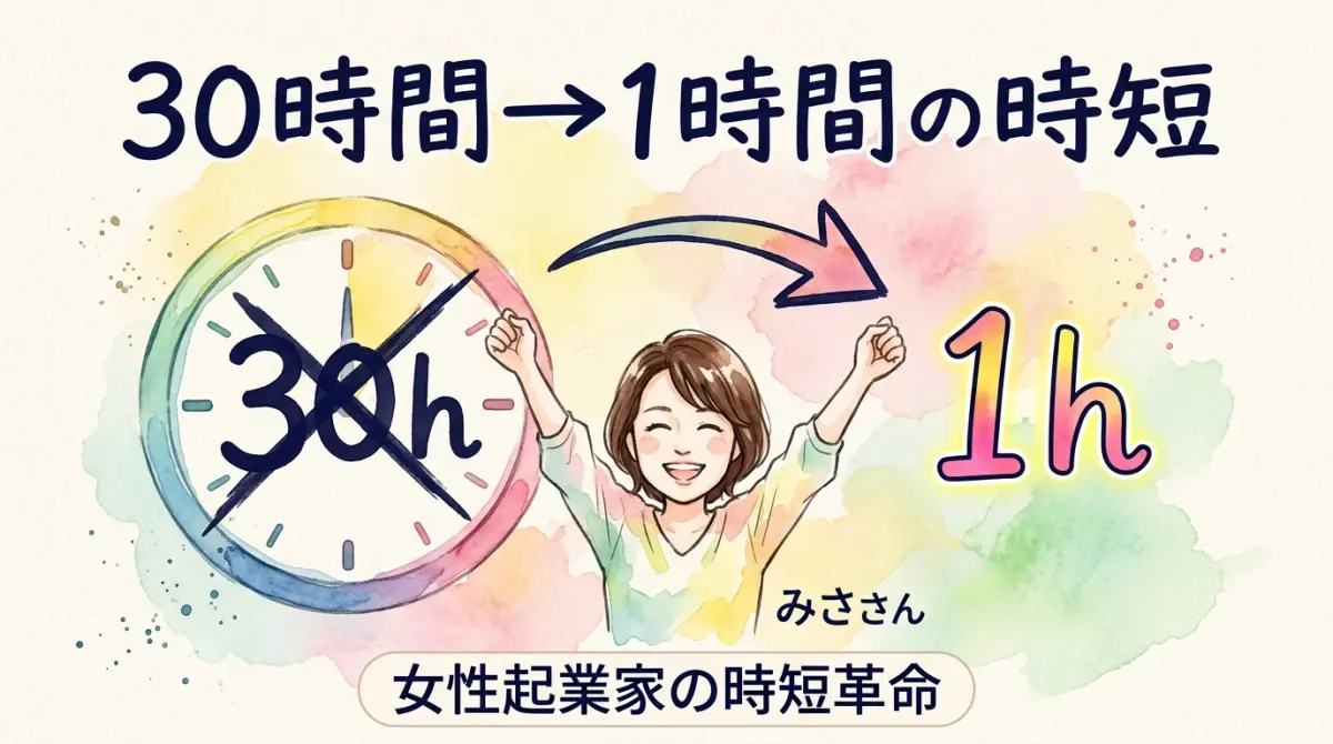 30時間→1時間の時短 グラレコ