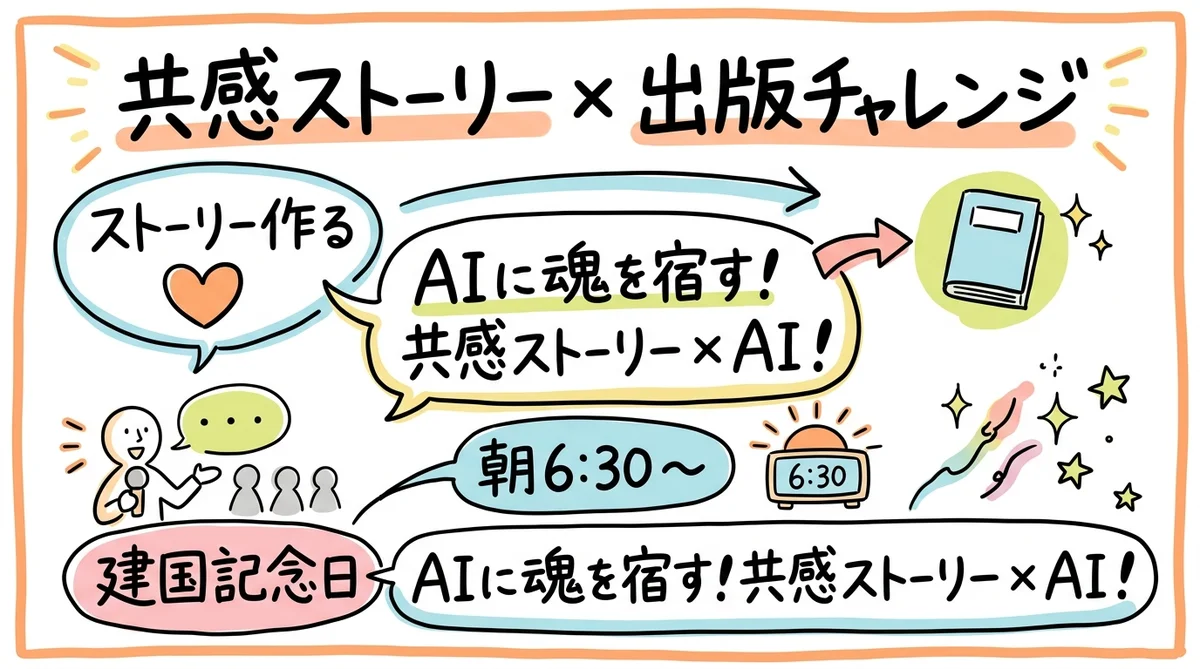 月刊GPTs研究会 2025年2月号 AI起業・ビジネス実践 グラフィックレコーディング