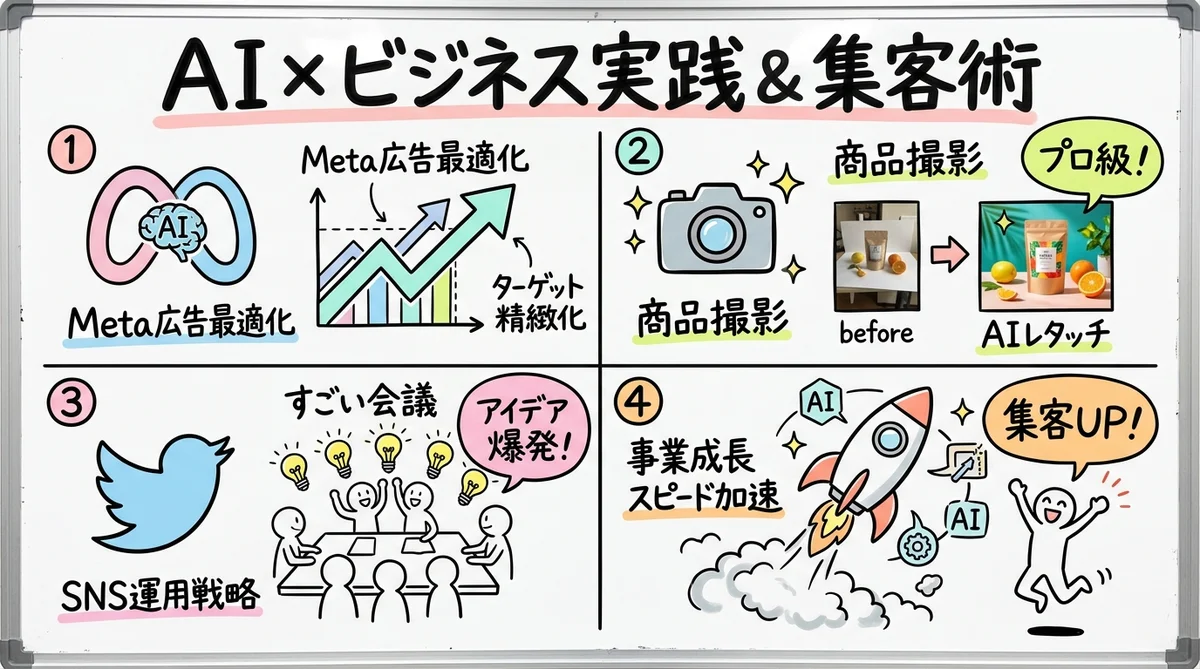 月刊GPTs研究会 2024年6月号 共感ストーリー×AI 選ばれる自分軸 グラフィックレコーディング