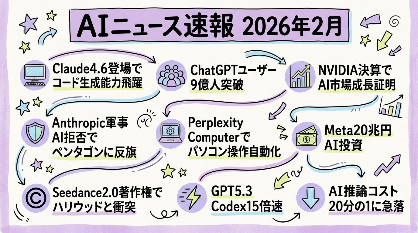AIニュース速報 グラフィックレコーディング図解