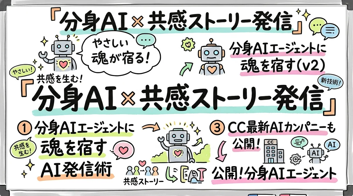 月刊GPTs研究会 2025年6月号 AIエージェント×集客・社長無人化 グラフィックレコーディング