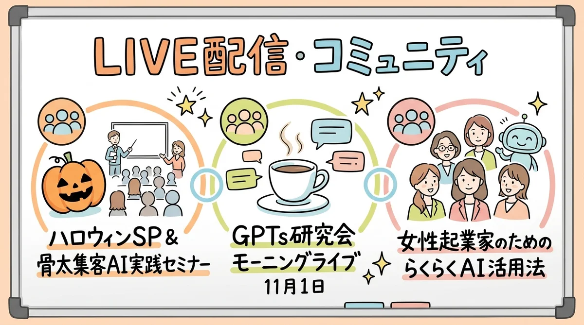 月刊GPTs研究会 2024年11月号 マインドセット・生き方革命 グラフィックレコーディング
