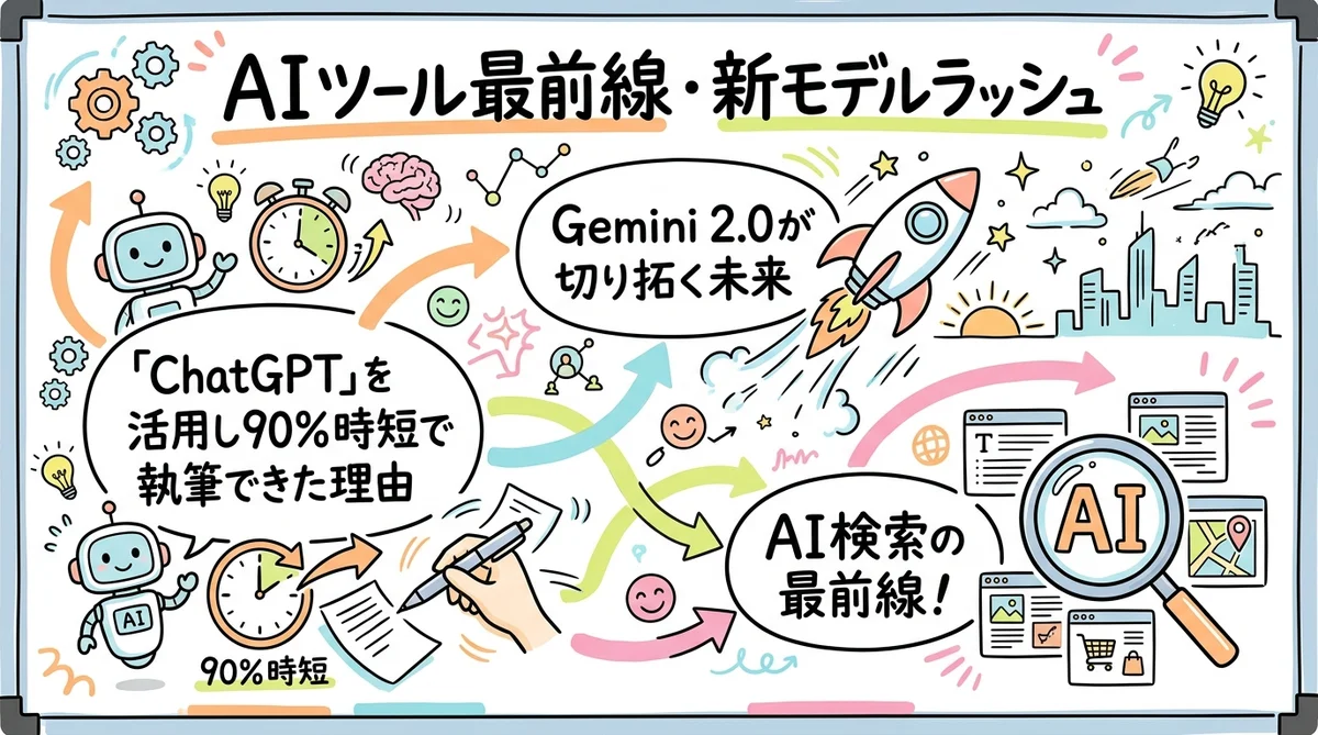 月刊GPTs研究会 2025年2月号 LIVE配信・ゲスト対談スペシャル グラフィックレコーディング