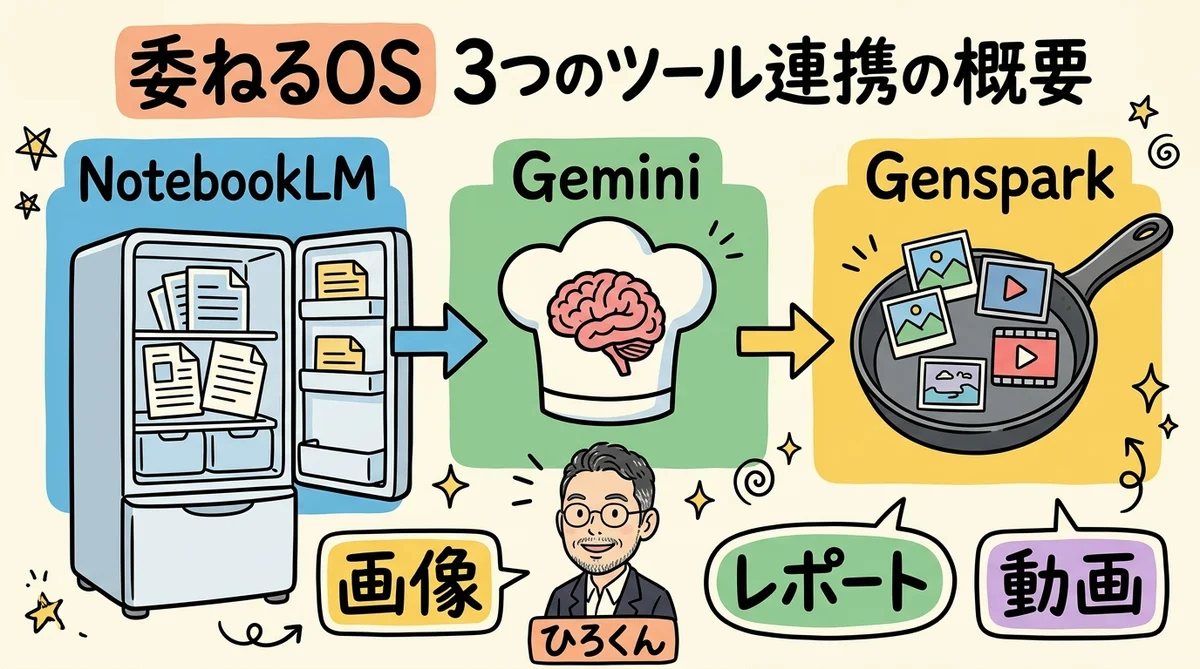 3ツール連携の全体像