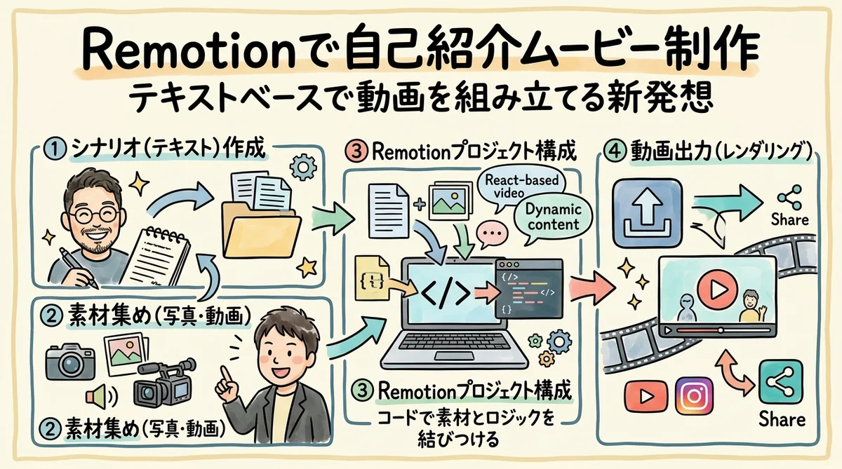 高崎さんの自己紹介ムービー制作記 グラレコ