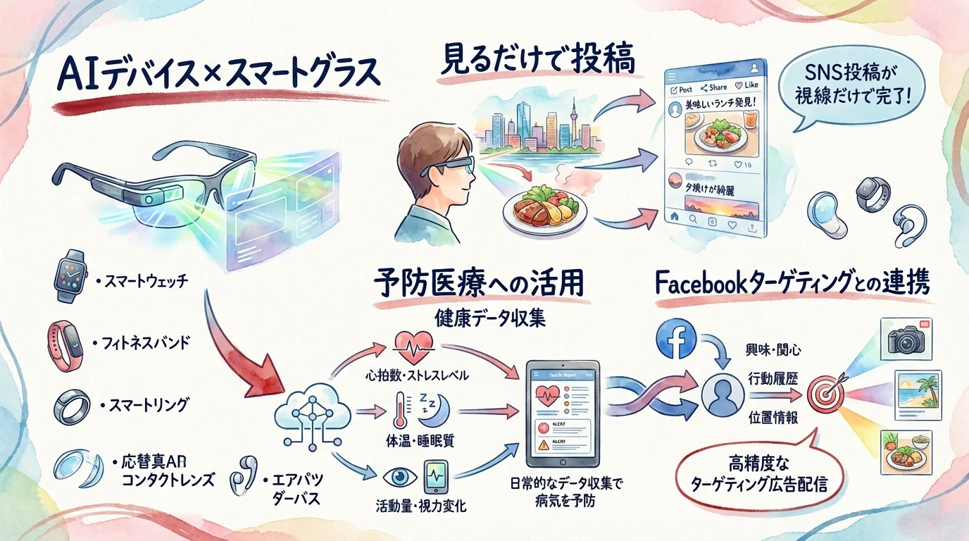 AIデバイス スマートグラスの未来