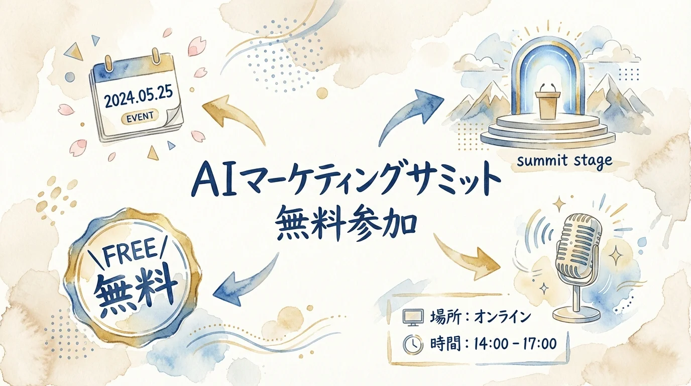 AIマーケティングサミット告知