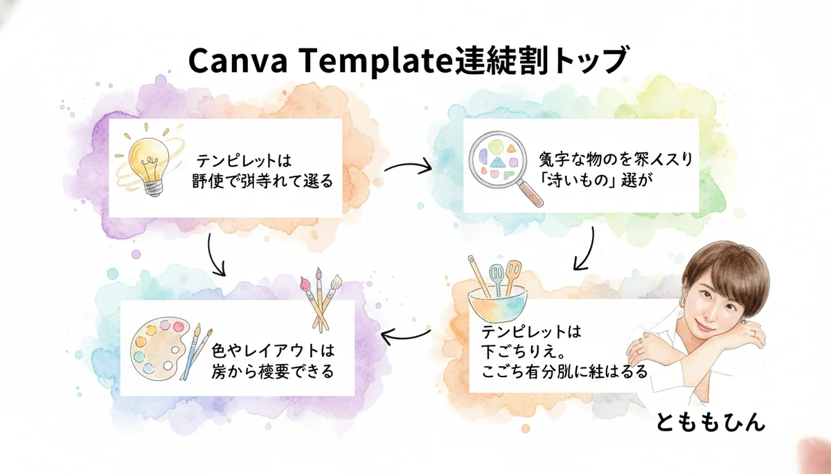 Canvaテンプレート選びのコツ