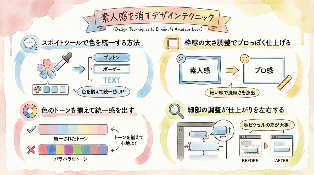 プロのデザインテクニック