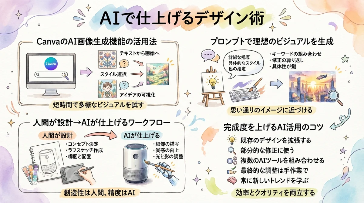 AIでデザイン仕上げとAIマーケティングサミット