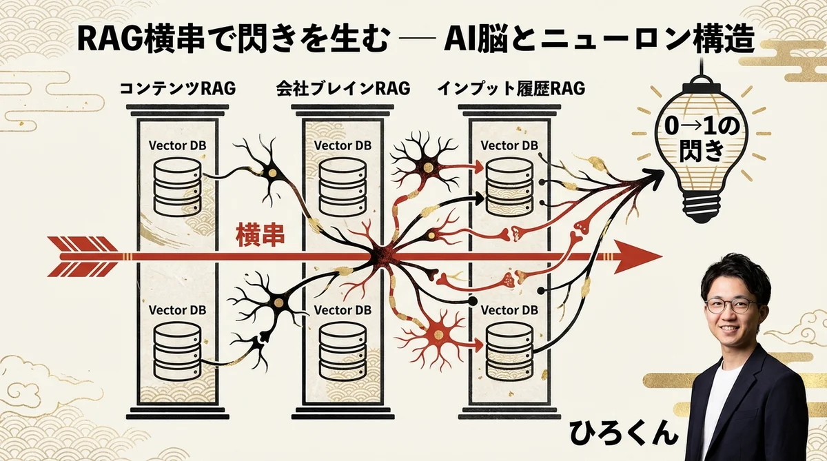 RAG横串で閃きを生むAI脳