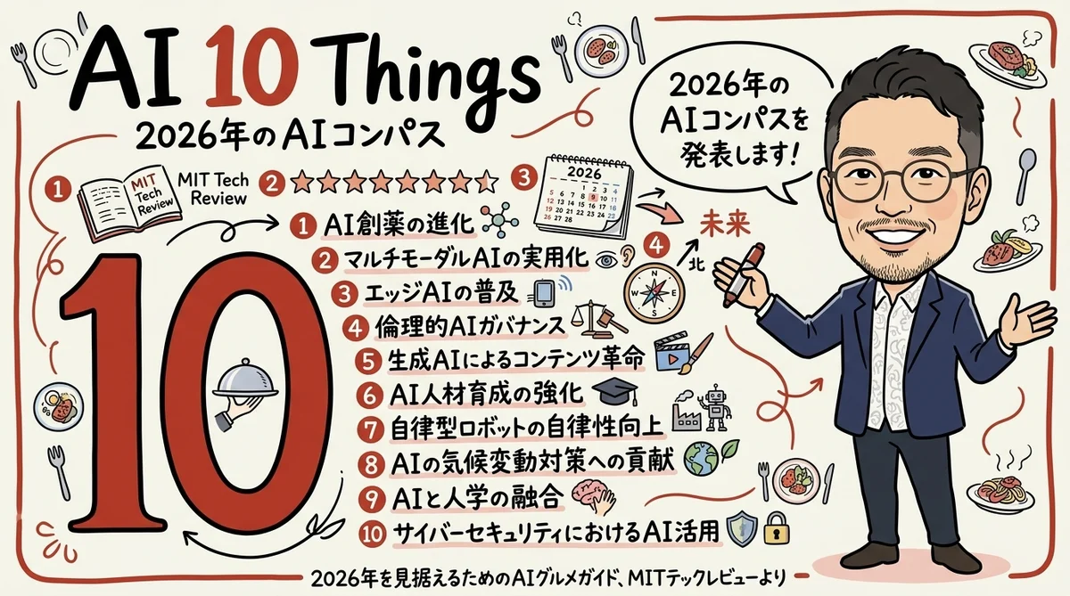 MIT Tech Review AI 10 の図解