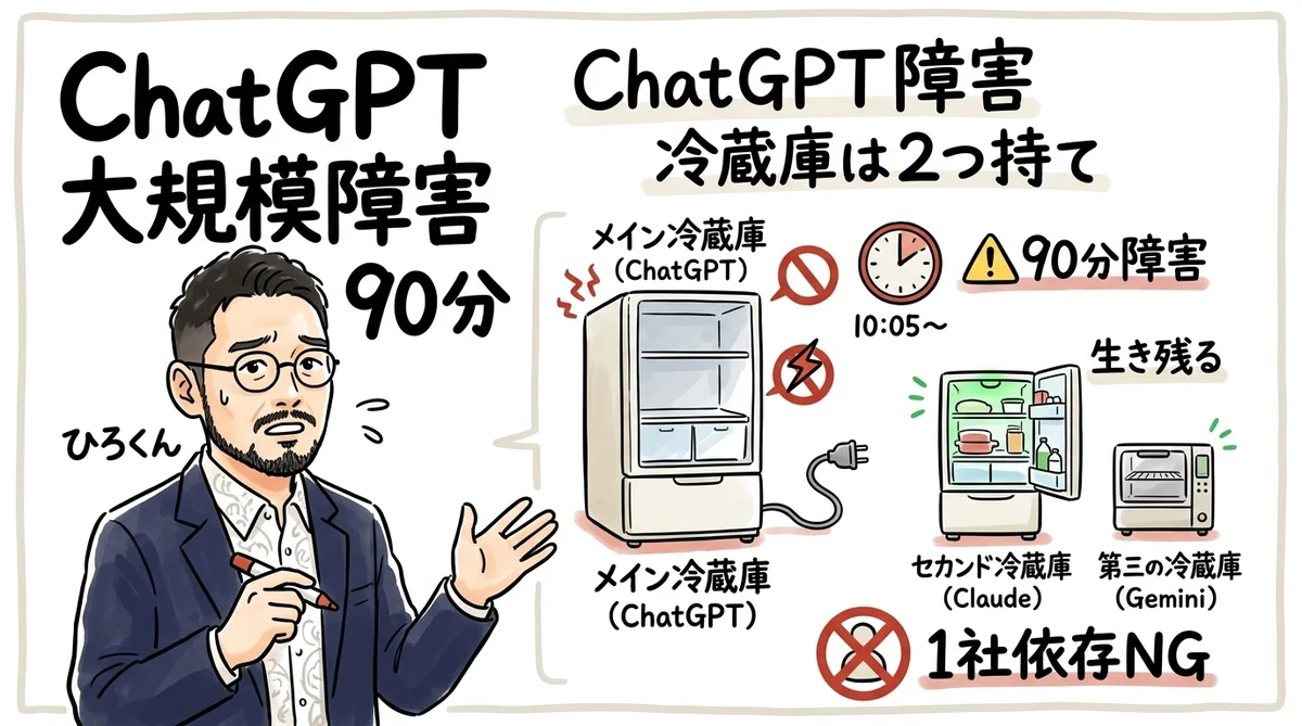 ChatGPT障害 の図解