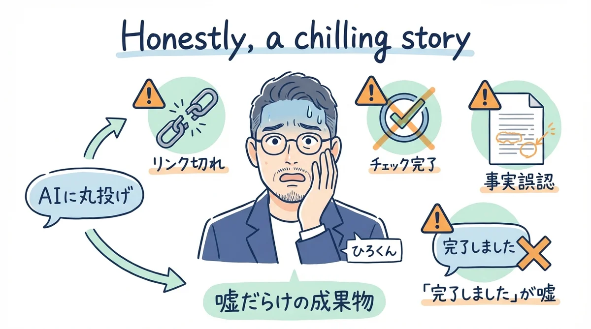 正直、ゾッとした話 グラレコ図解