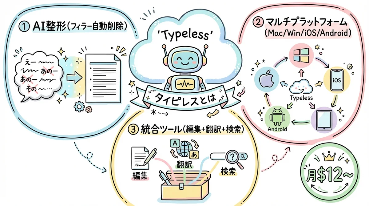 Typeless(タイプレス)とは