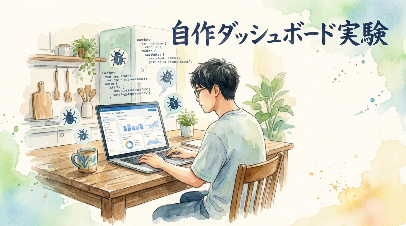 自作ダッシュボード実験