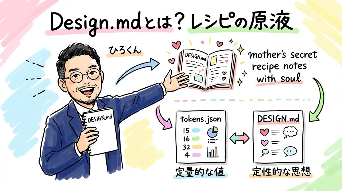 Design.mdとは?レシピの原液