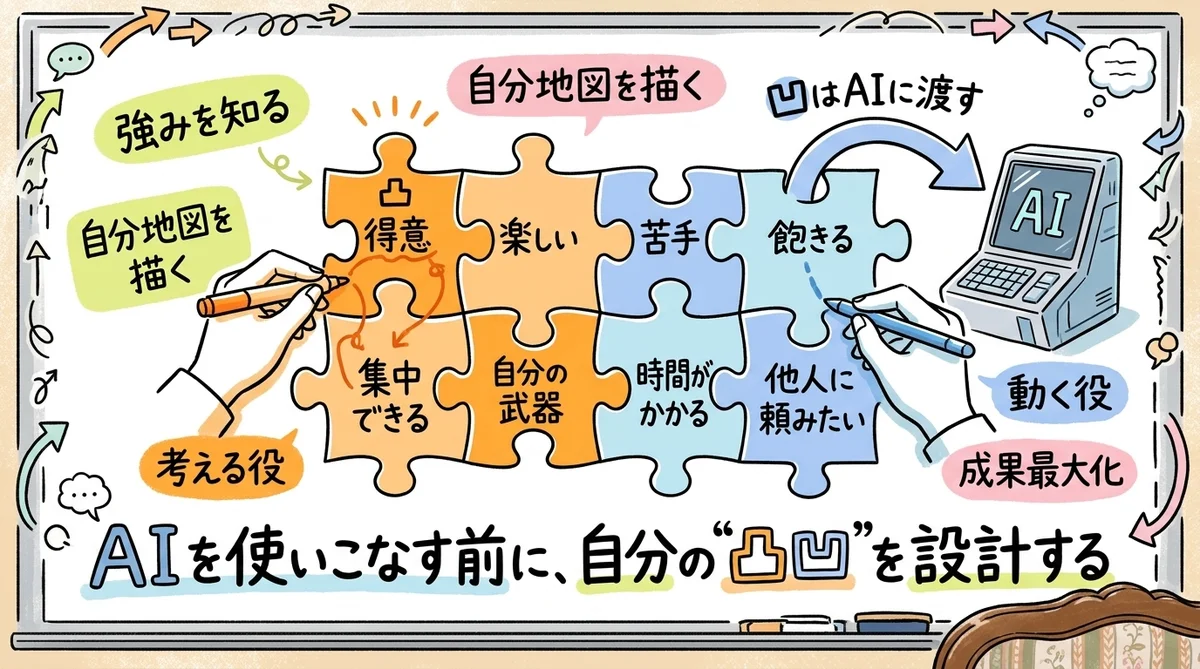 自分の凸凹を設計する