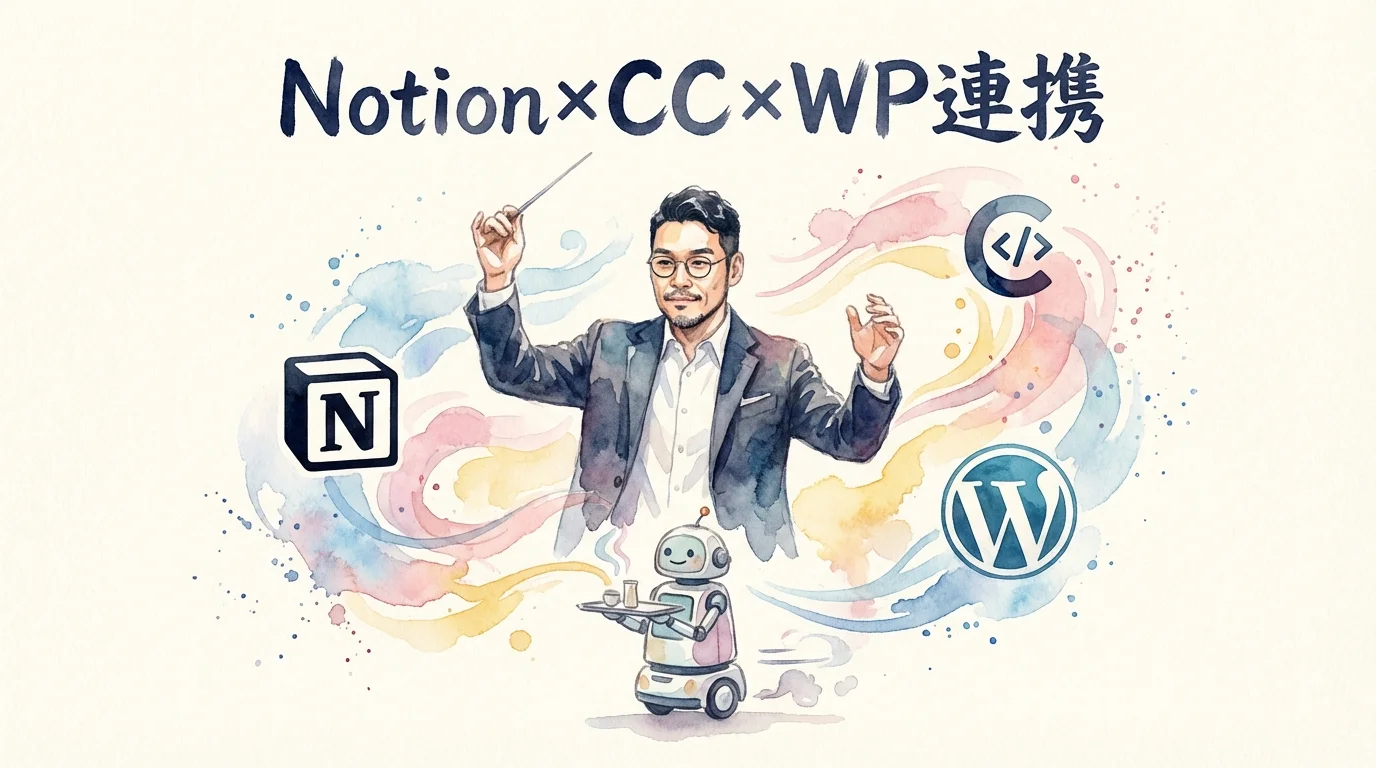 Notion Claude Code WP API連携