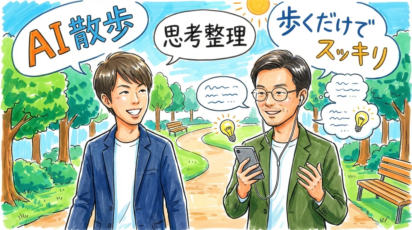 AI散歩で思考整理する新習慣