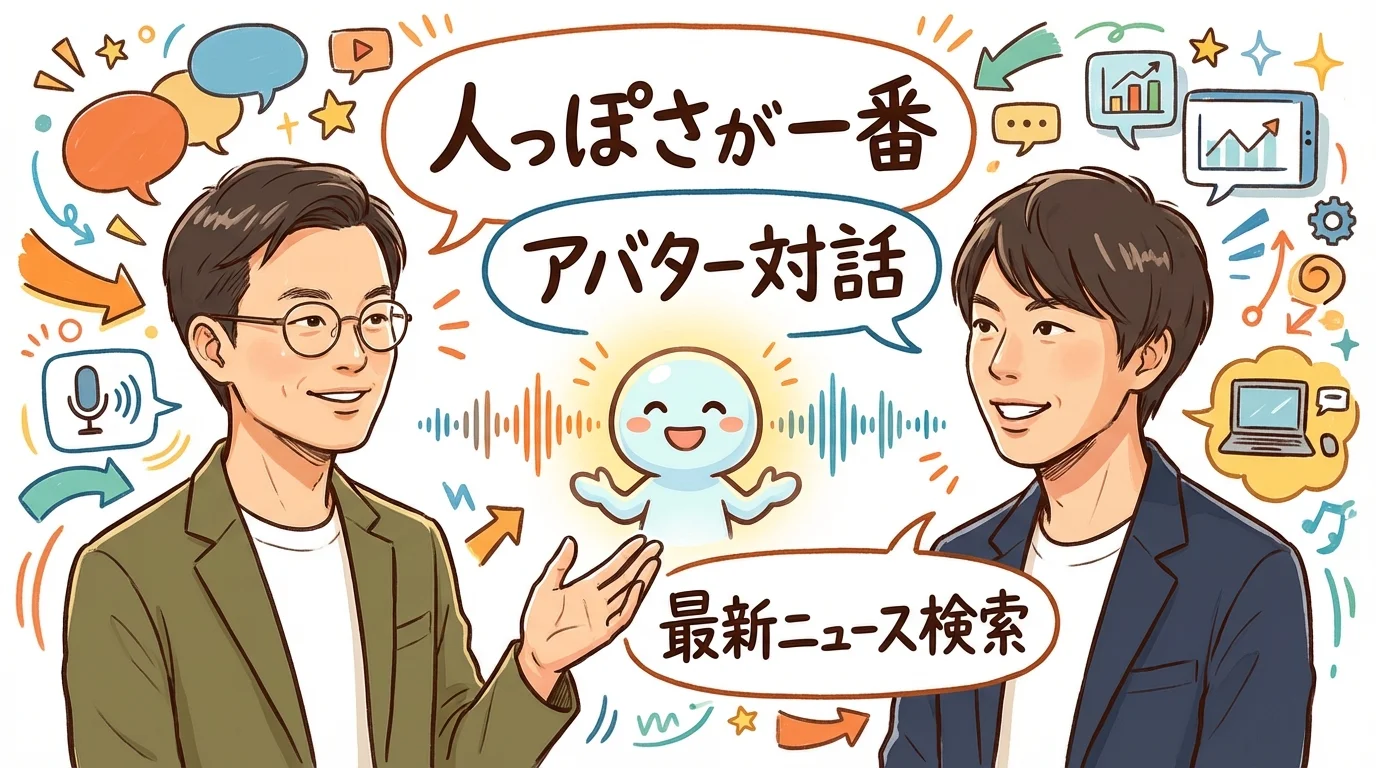 Grokの音声モードとアバター
