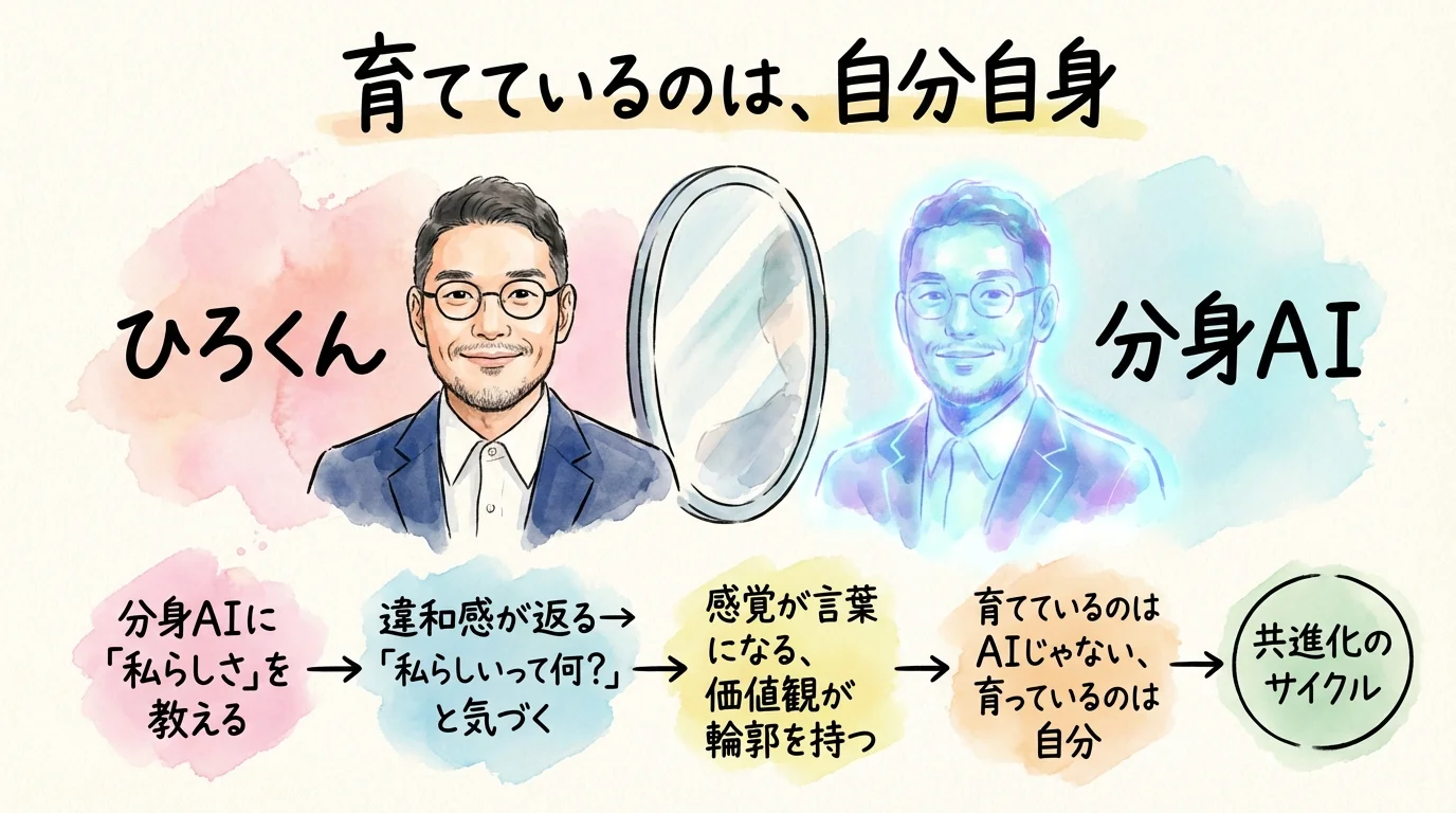 ひろくんコラム ── 育てているのは、自分自身