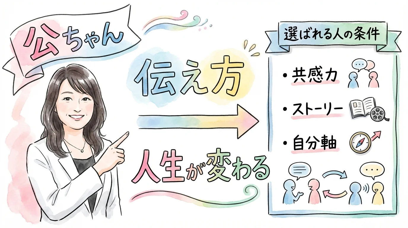 伝え方で人生が変わる 選ばれる人の条件