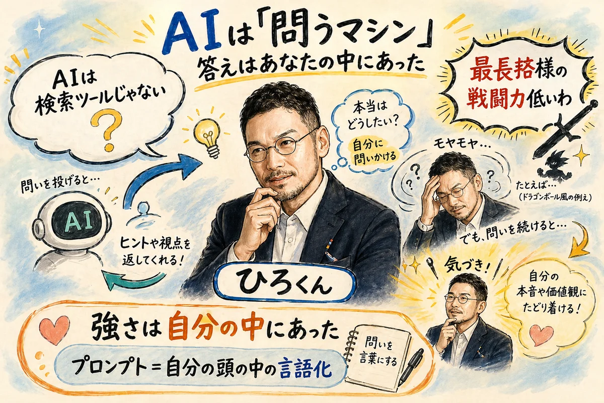 AIは問うマシン × ドラゴンボール例え