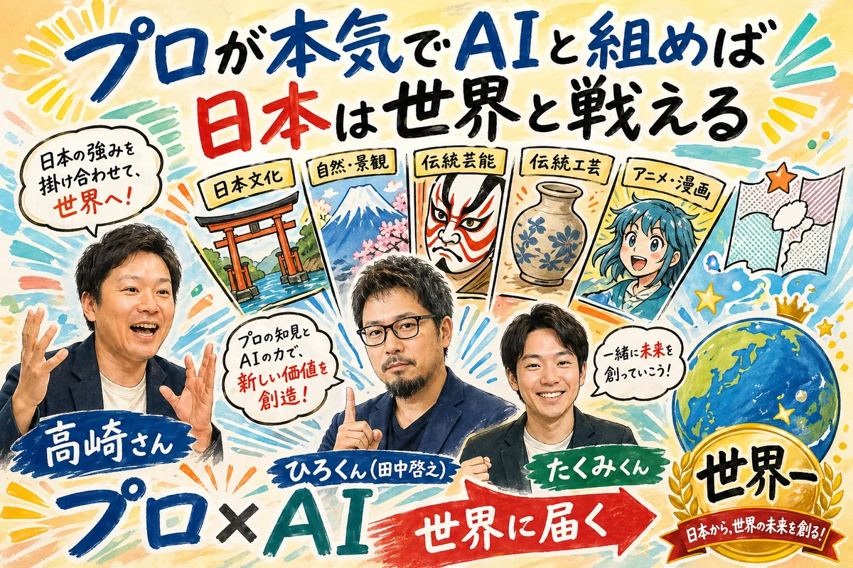 プロが本気でAIと組めば日本は世界と戦える