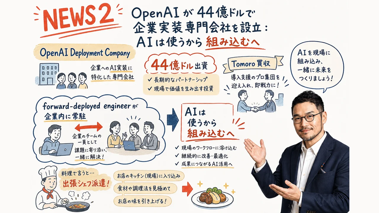 OpenAI Deployment Companyの図解