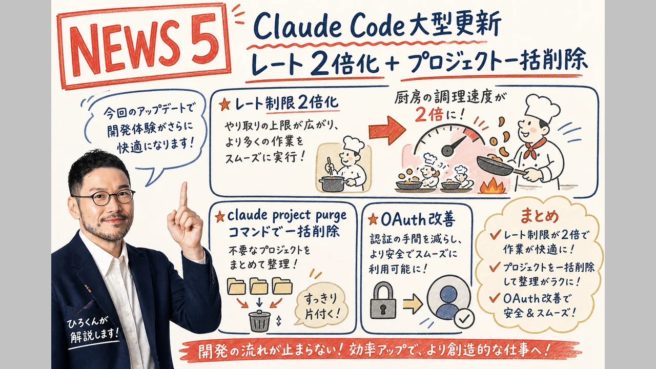 Claude Code 5月更新の図解