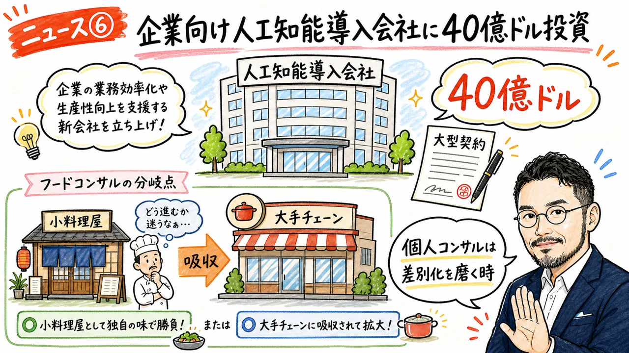OpenAIが企業向けデプロイメント会社を立ち上げる図解
