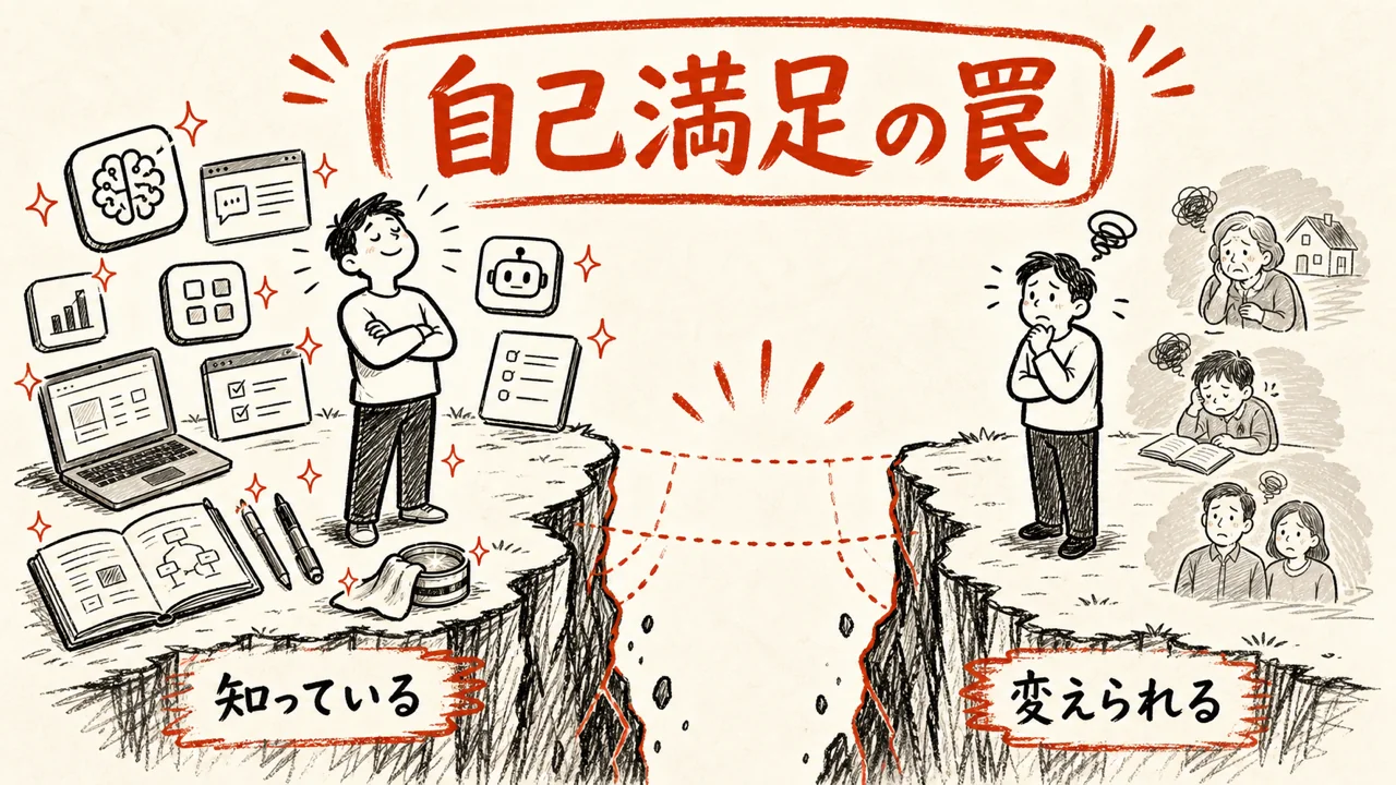 AIを使いこなす自分に酔う自己満足の罠