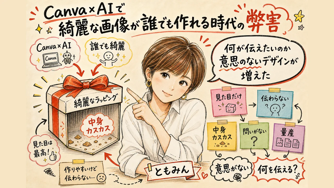 Canva×AIで「綺麗な画像」が誰でも作れる時代の弊害