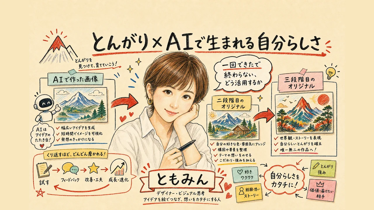 とんがり×AIで生まれる「自分らしさ」— ともみん首長族の事例