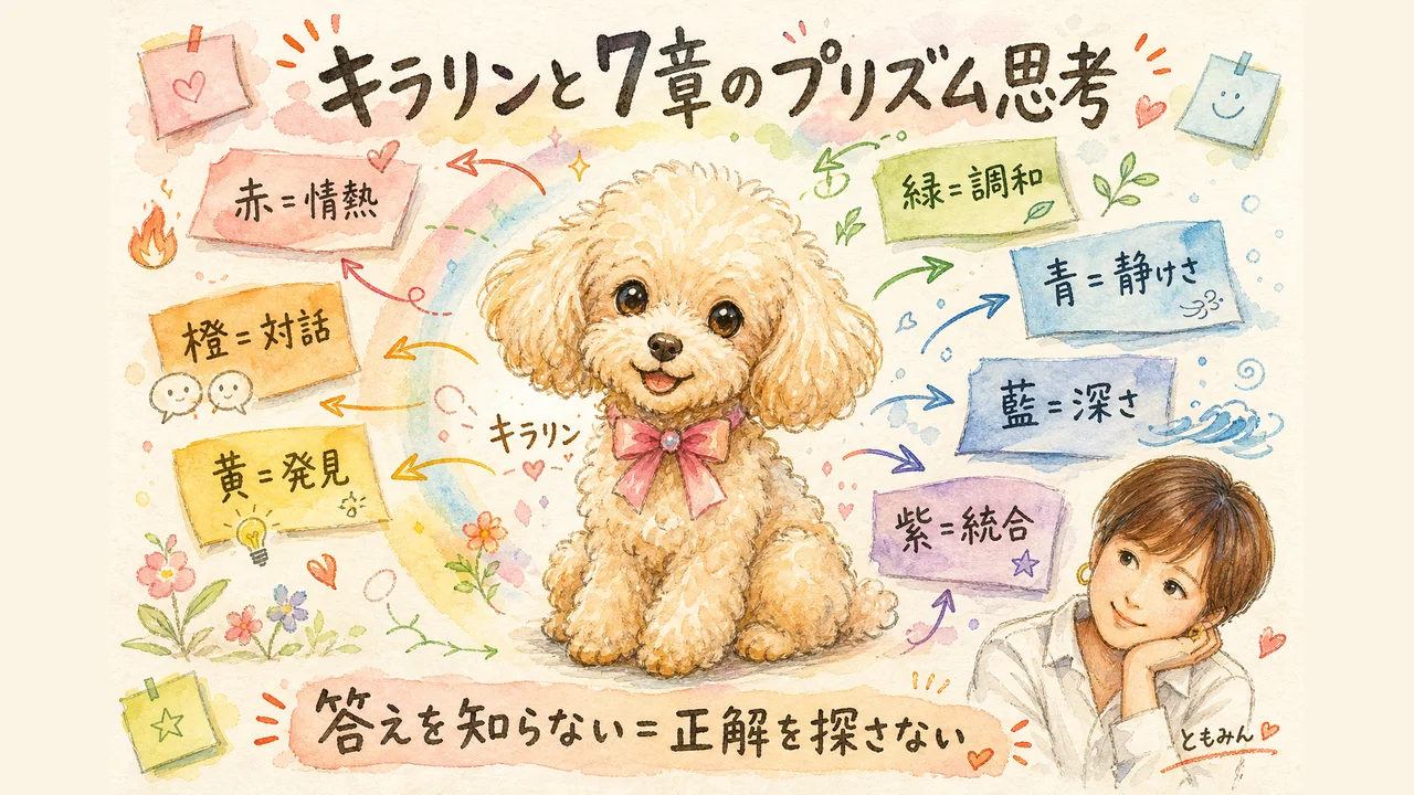 キラリンとプリズム思考7色のレイヤー