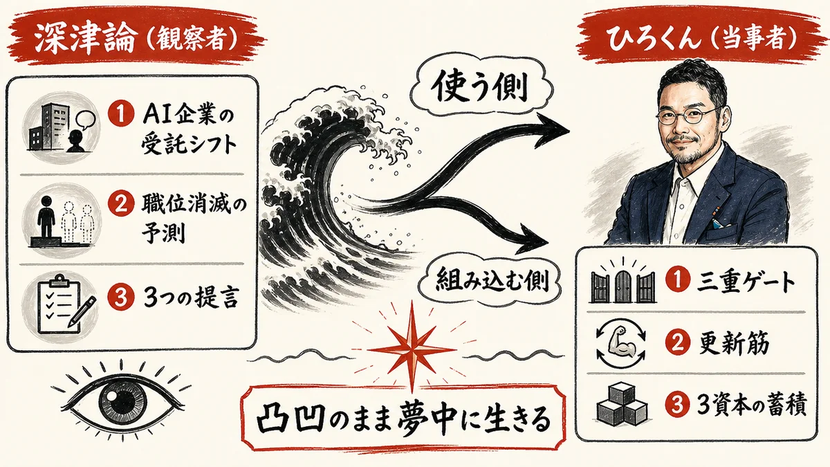 AI受託の波と更新筋の全体図解