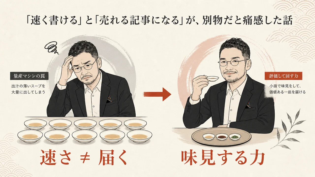 夜中に「ChatGPT 使い方 初心者 50代」で検索したこと、ありますか