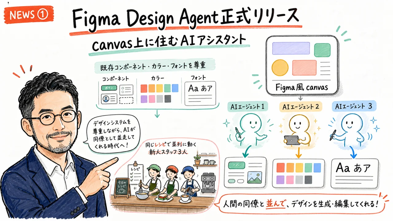 Figma Design Agent canvasイメージ