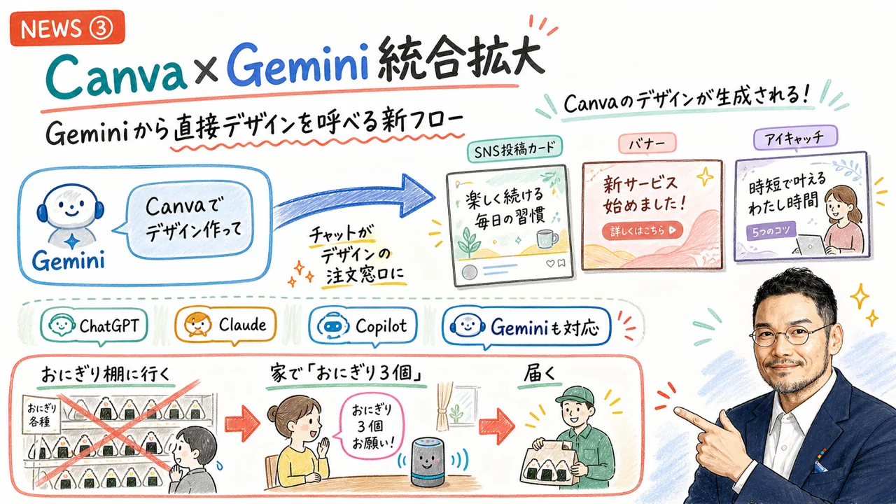 Canva×Gemini連携