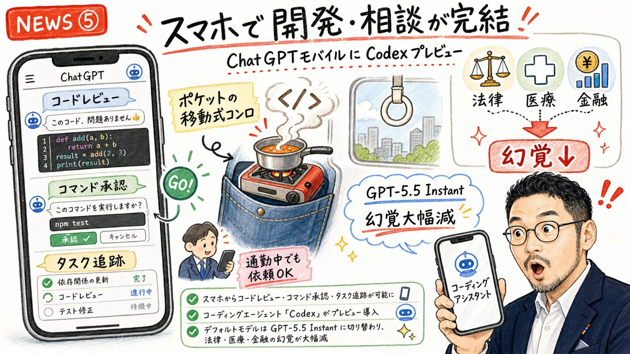 ChatGPT mobile Codex