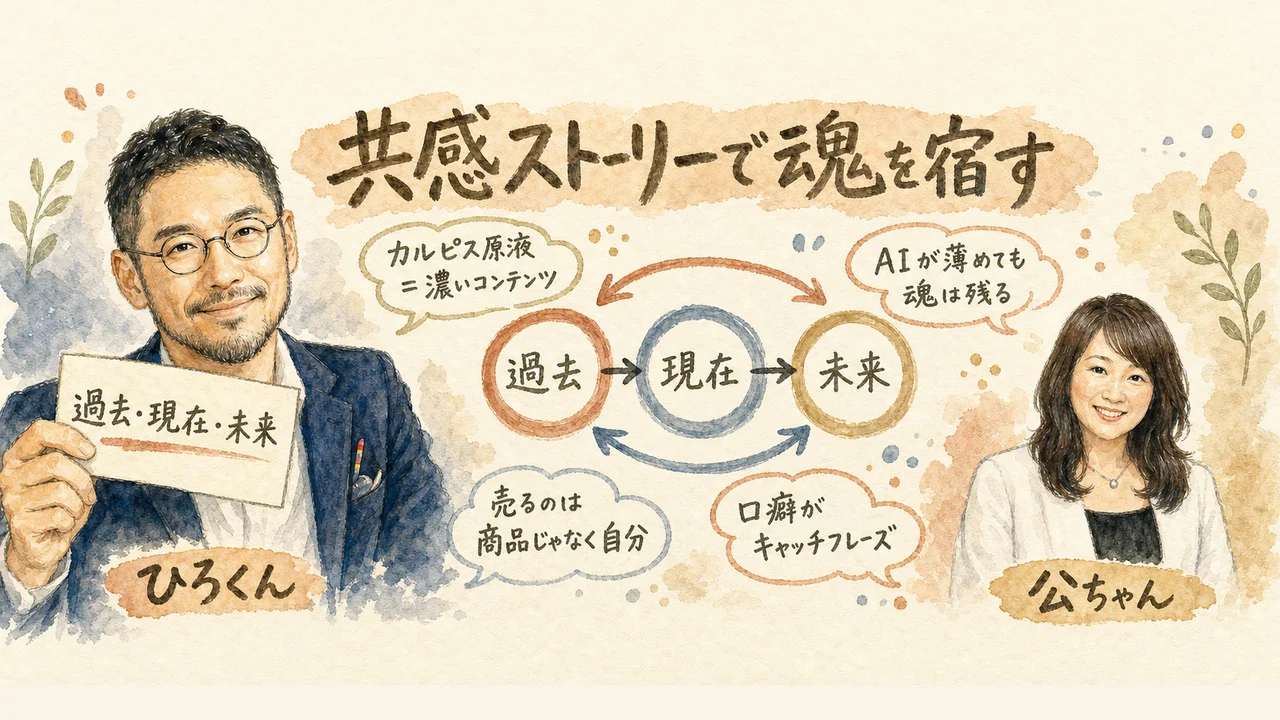 共感ストーリー × 分身AI