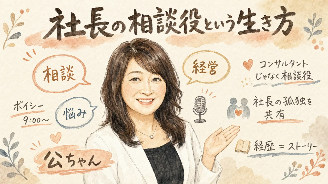 社長の相談役という生き方