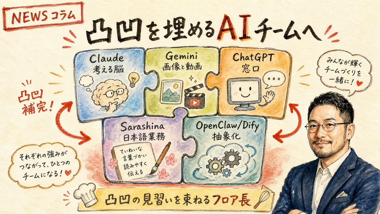 ひろくんコラム 凸凹AIチーム編成 グラレコ