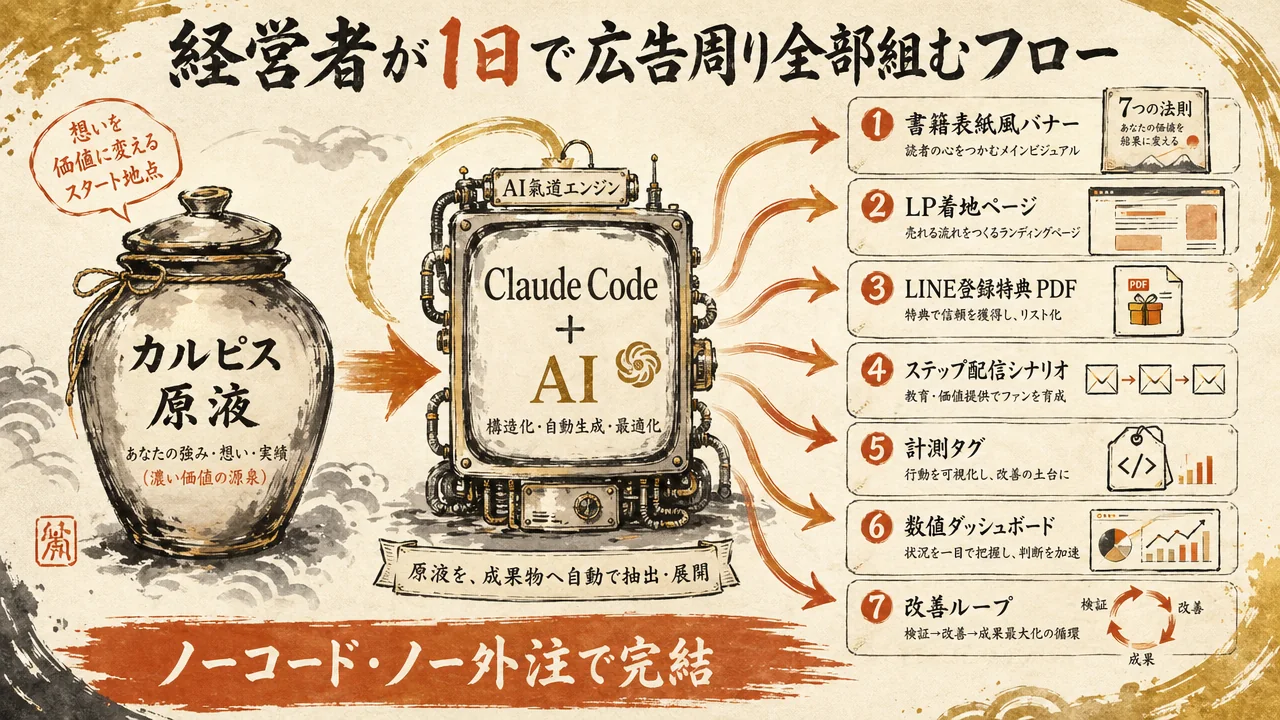 4. 原液→広告・LP・特典への横展開フロー