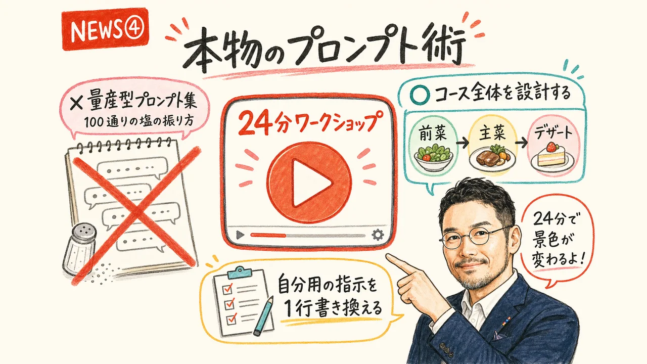 Anthropic Prompting Workshop無料公開のグラレコ図解