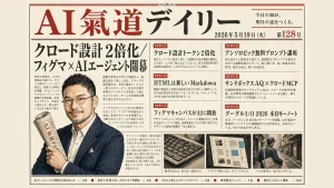 AI氣道デイリー 新聞風アイキャッチ 2026年5月19日号