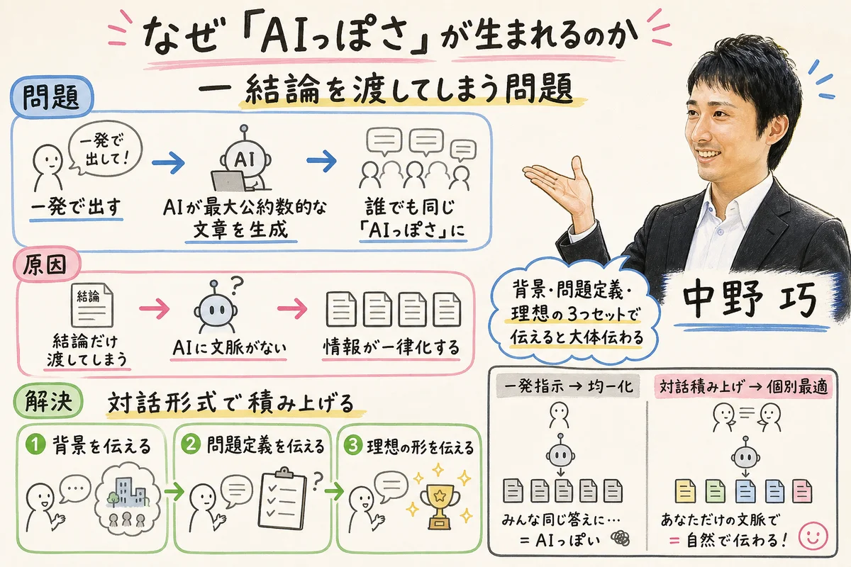 AIとの対話術 全体図 — プロが実践するエンパシーライティング×AI対話の全貌