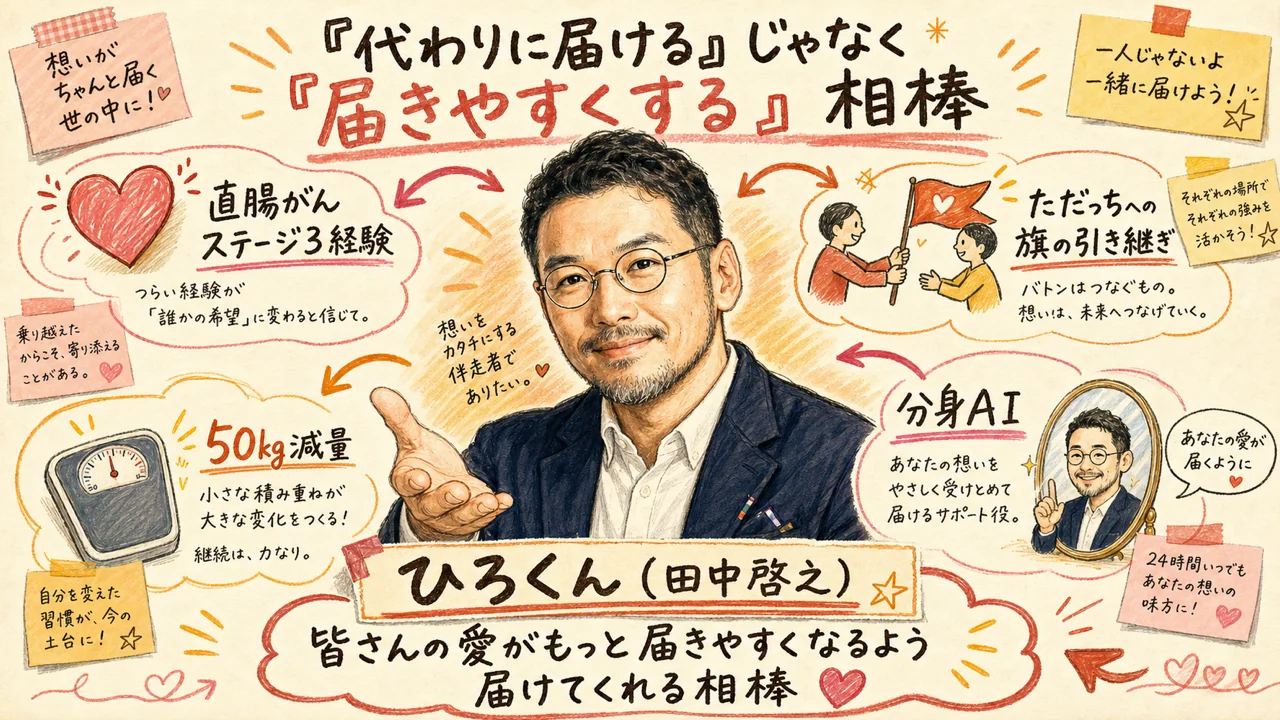 ひろくんコラム──愛が届きやすくなる相棒