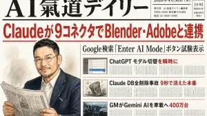 AI氣道デイリー 2026年4月30日号 新聞風メイン画像